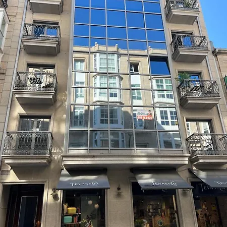 The Blue Flat Vigo Apartment Exterior photo